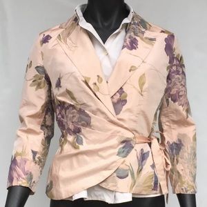 Max mara silk wrap dress